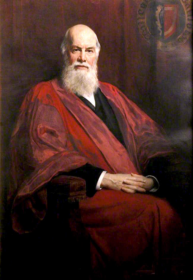 Edward Caird, FBA, Snell Exhibitioner, Master, Philosopher, vintage artwork by John Maler Collier, 12x8" (A4) Poster