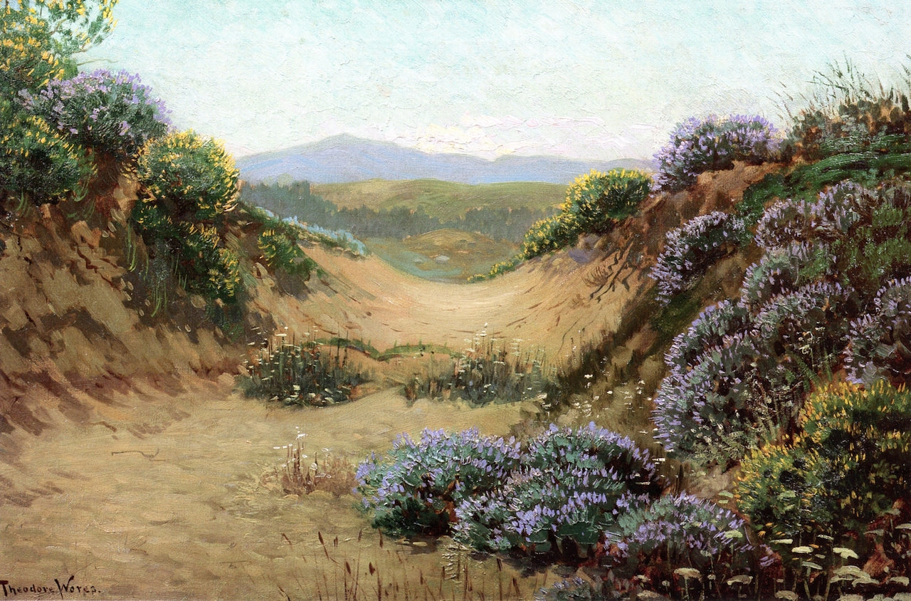 Sand Dunes of San Francisco by Theodore Wores,A3(16x12")Poster