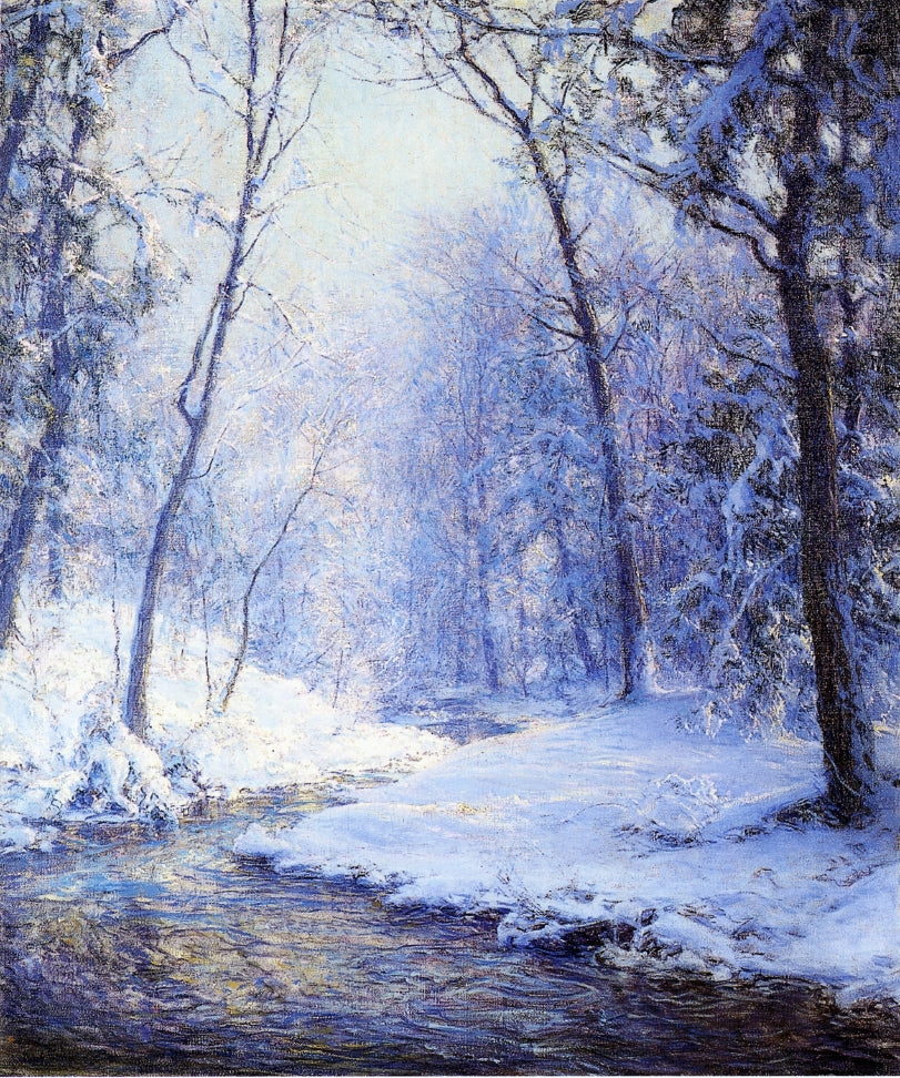 Early Snow by Walter Launt Palmer,A3(16x12")Poster