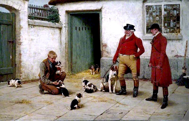 The Rising Generation, vintage artwork by John Charles Dollman, 12x8" (A4) Poster