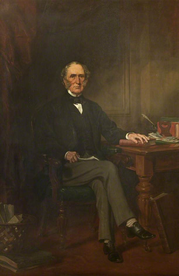 John James Hope-Johnstone of Annandale, vintage artwork by Sir Francis Grant, P.R.A., A3 (16x12") Poster Print