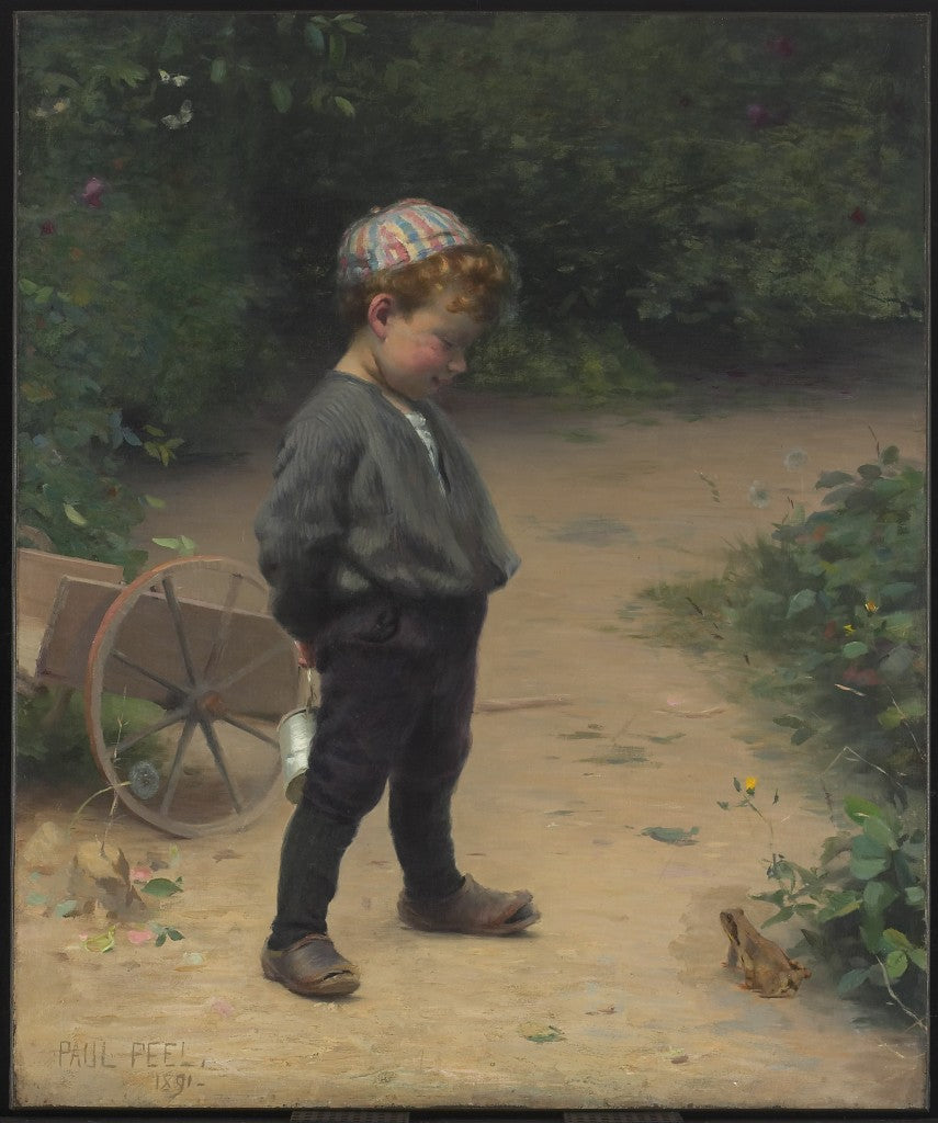 The Young Biologist by Paul Peel,A3(16x12")Poster