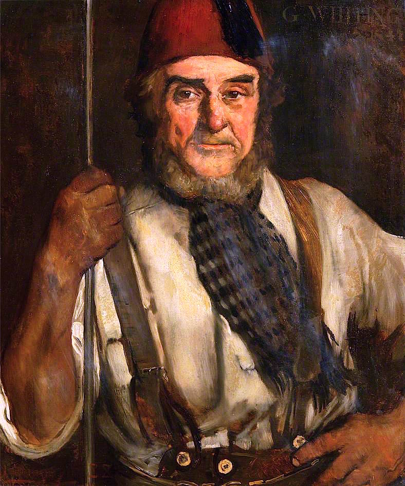 G. Whiting by James Elder Christie,16x12(A3) Poster