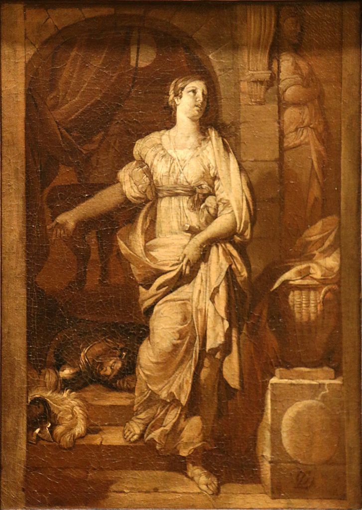 Joel and Sisera, vintage artwork by Gerard de Lairesse, 12x8" (A4) Poster