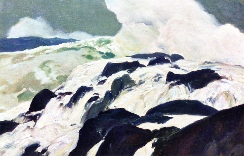 Stormy Seas by Frederick Judd Waugh,A3(16x12")Poster