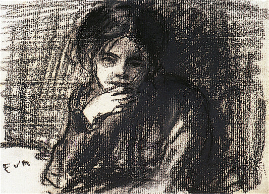 Augustine Daydreaming by Eugeen van Mieghem,16x12(A3) Poster