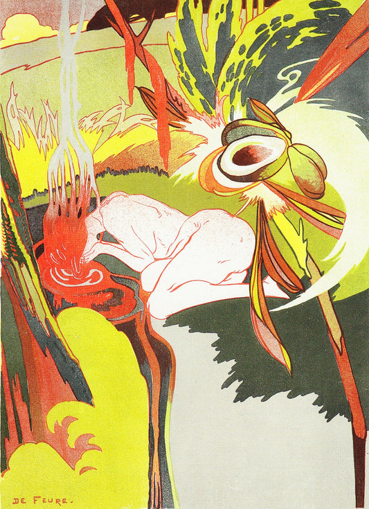 La Source du mal by Georges de Feure,A3(16x12")Poster