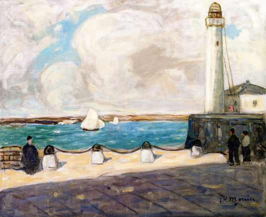 Le Havre, vintage artwork by James Wilson Morrice, 12x8" (A4) Poster