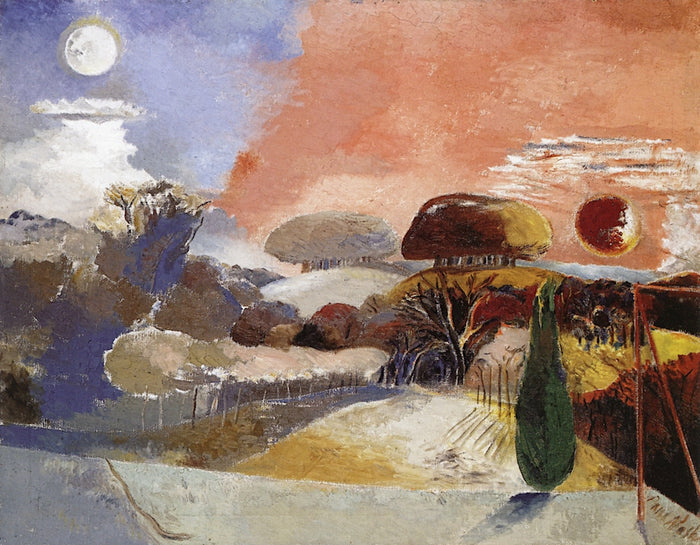 Landscape of the Vernal Equinox by Paul Nash,16x12(A3) Poster