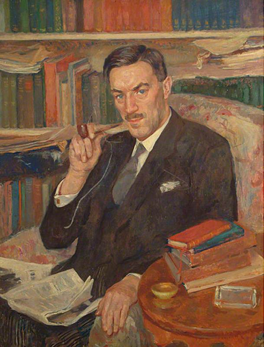 S. F. Markham, Esq., vintage artwork by James Bolivar Manson, 12x8" (A4) Poster