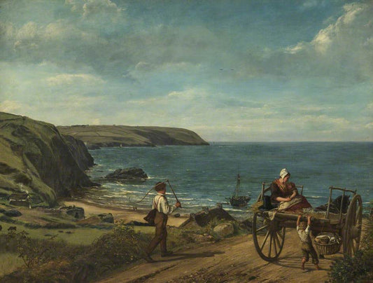 Sea Air, vintage artwork by James Clarke Hook, R.A., A3 (16x12") Poster Print