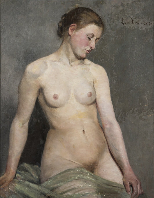 Nude (study) by Eva Fredrika Bonnier,A3(16x12")Poster