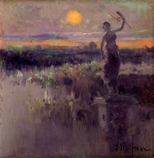 Nocturno by Eliseo Meifren i Roig,A3(16x12")Poster