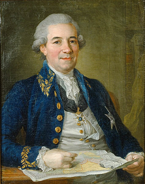 Eric Wetterstedt, vintage artwork by Lorens Pasch the Younger, 12x8" (A4) Poster