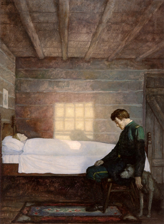  There util the Sun Went Down by Newell Convers (N.C.) Wyeth,16x12(A3) Poster