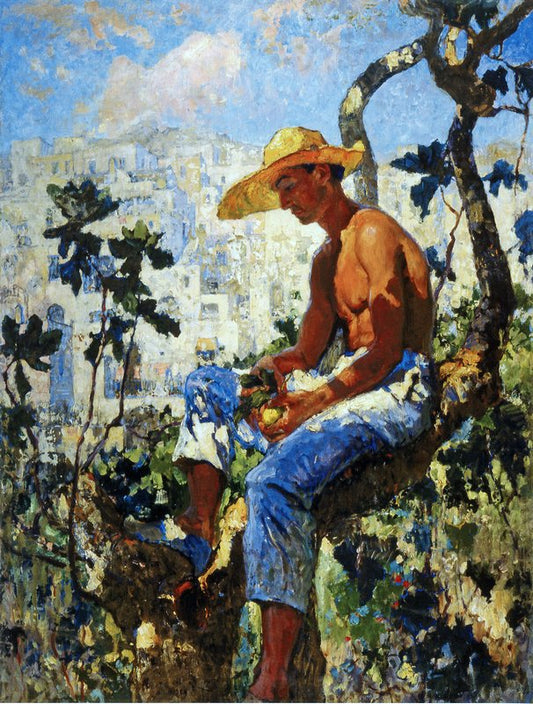 Italian Gardener by Konstantin Gorbatov,16x12(A3) Poster