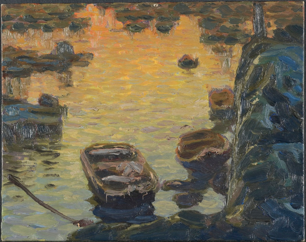 during the Fishing Season. Study from Lofoten by Anna Boberg,A3(16x12")Poster