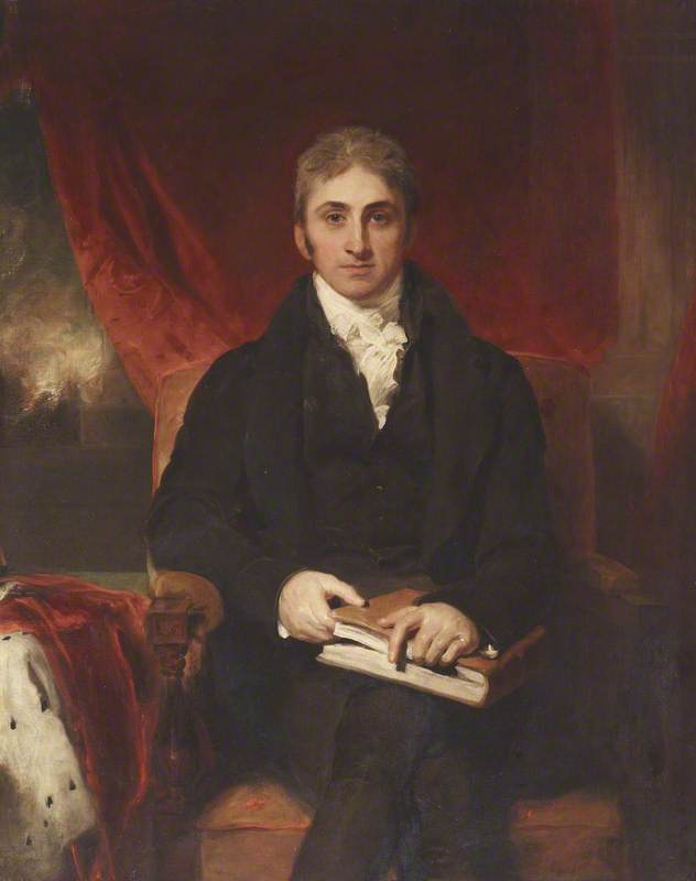 Frederick William Hervey, vintage artwork by Thomas Lawrence, 12x8" (A4) Poster