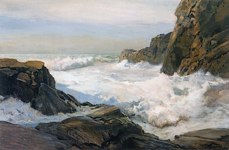 Wide Away by Frederick Judd Waugh,A3(16x12")Poster