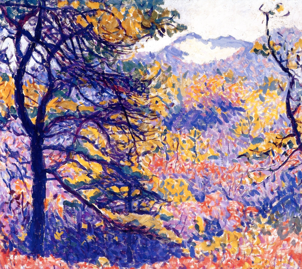 Autumn Hills by Edwin Ambrose Webster,A3(16x12")Poster