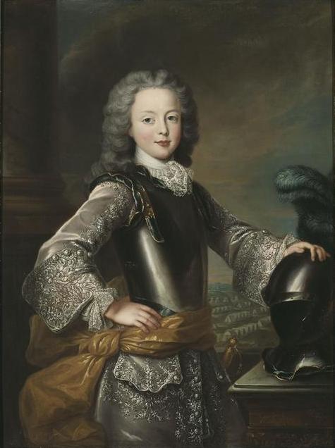 Portrait of François Étienne of Lorraine, vintage artwork by Pierre Gobert, 12x8" (A4) Poster