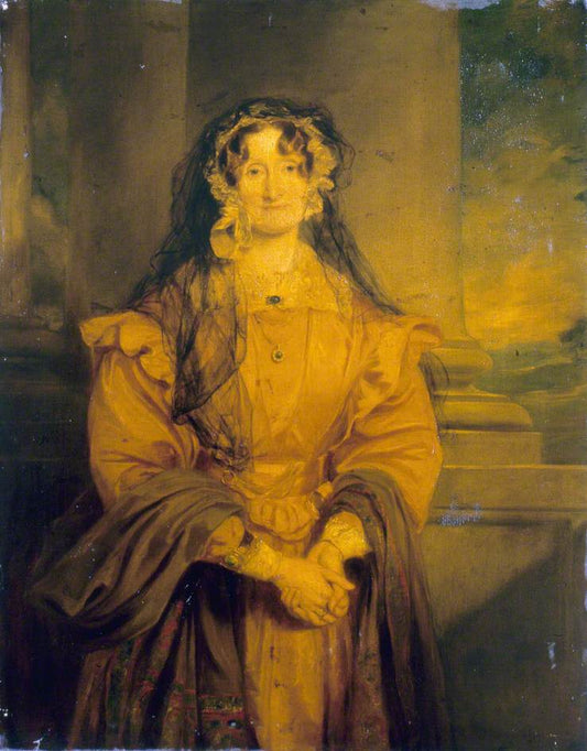 Marchioness of Bristol, vintage artwork by Sir Francis Grant, P.R.A., A3 (16x12") Poster Print