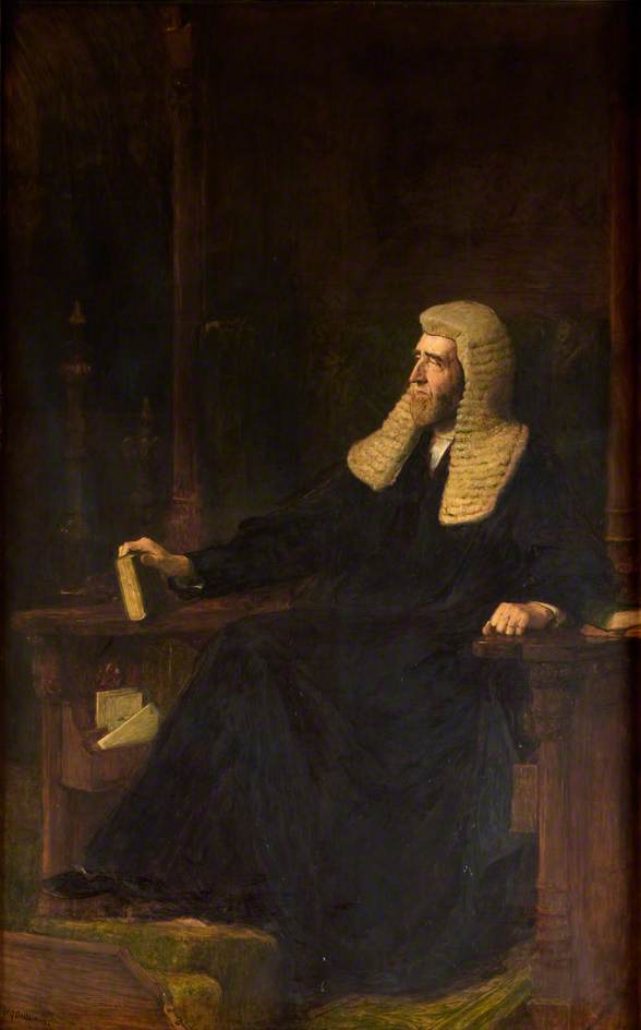 Arthur Wellesley Peel, vintage artwork by Sir William Quiller Orchardson, 12x8" (A4) Poster