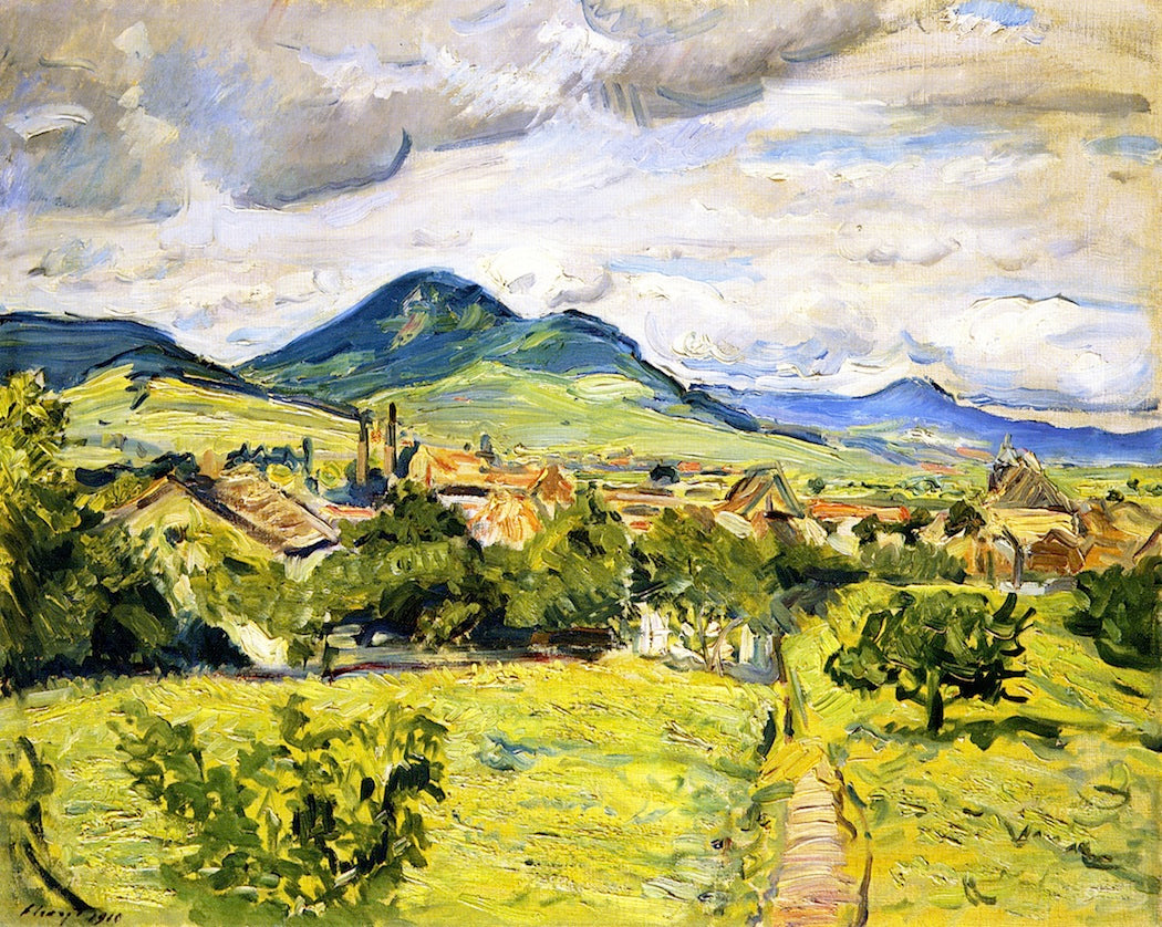 Spring in the Palatinate by Max Slevogt,A3(16x12")Poster