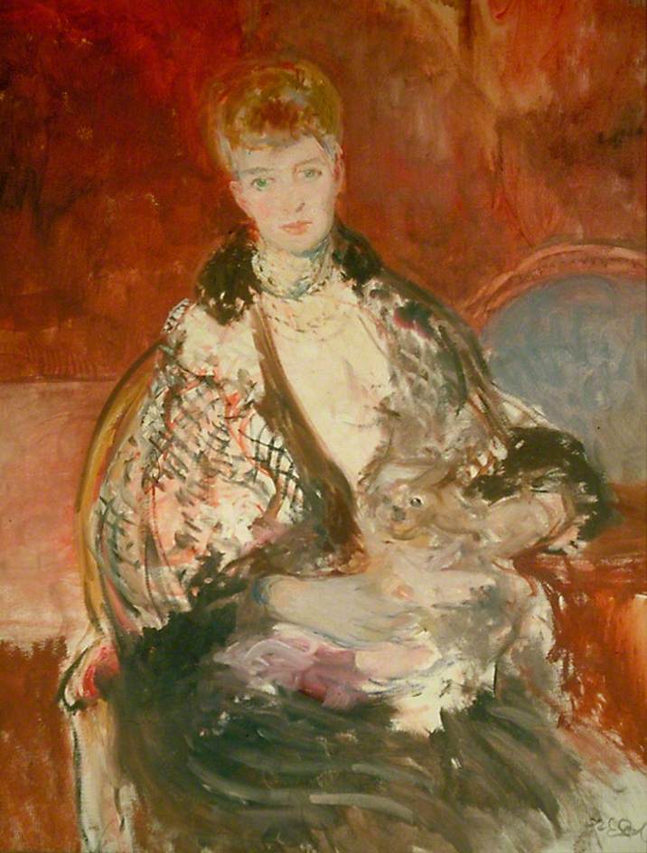 k, Queen Consort of King Edward VII by Jacques-emile Blanche,A3(16x12")Poster