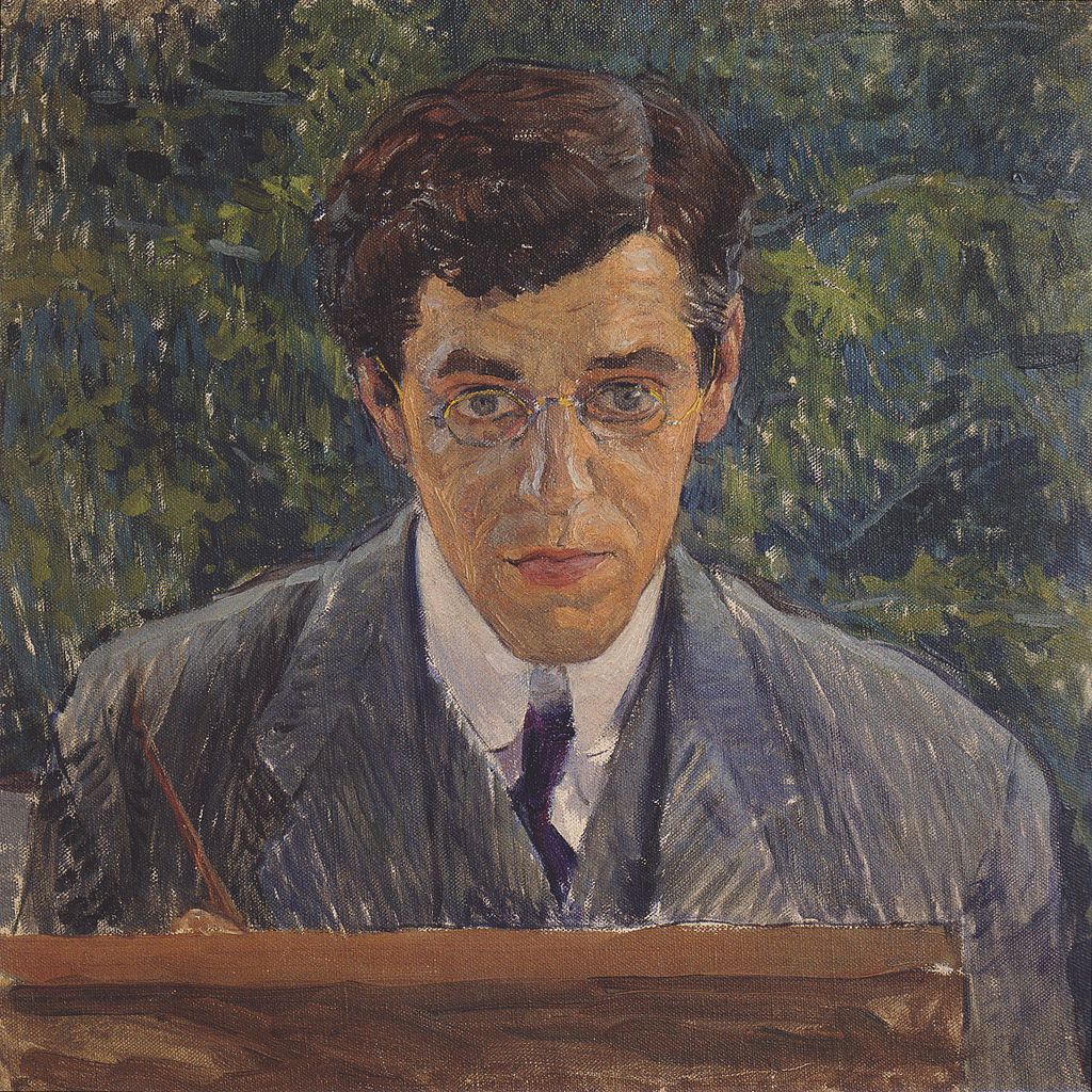 Portrait of Carl Otto Czeschka by Koloman Moser,A3(16x12")Poster