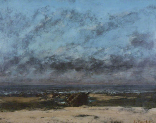 Eternity, vintage artwork by Gustave Courbet, A3 (16x12") Poster Print