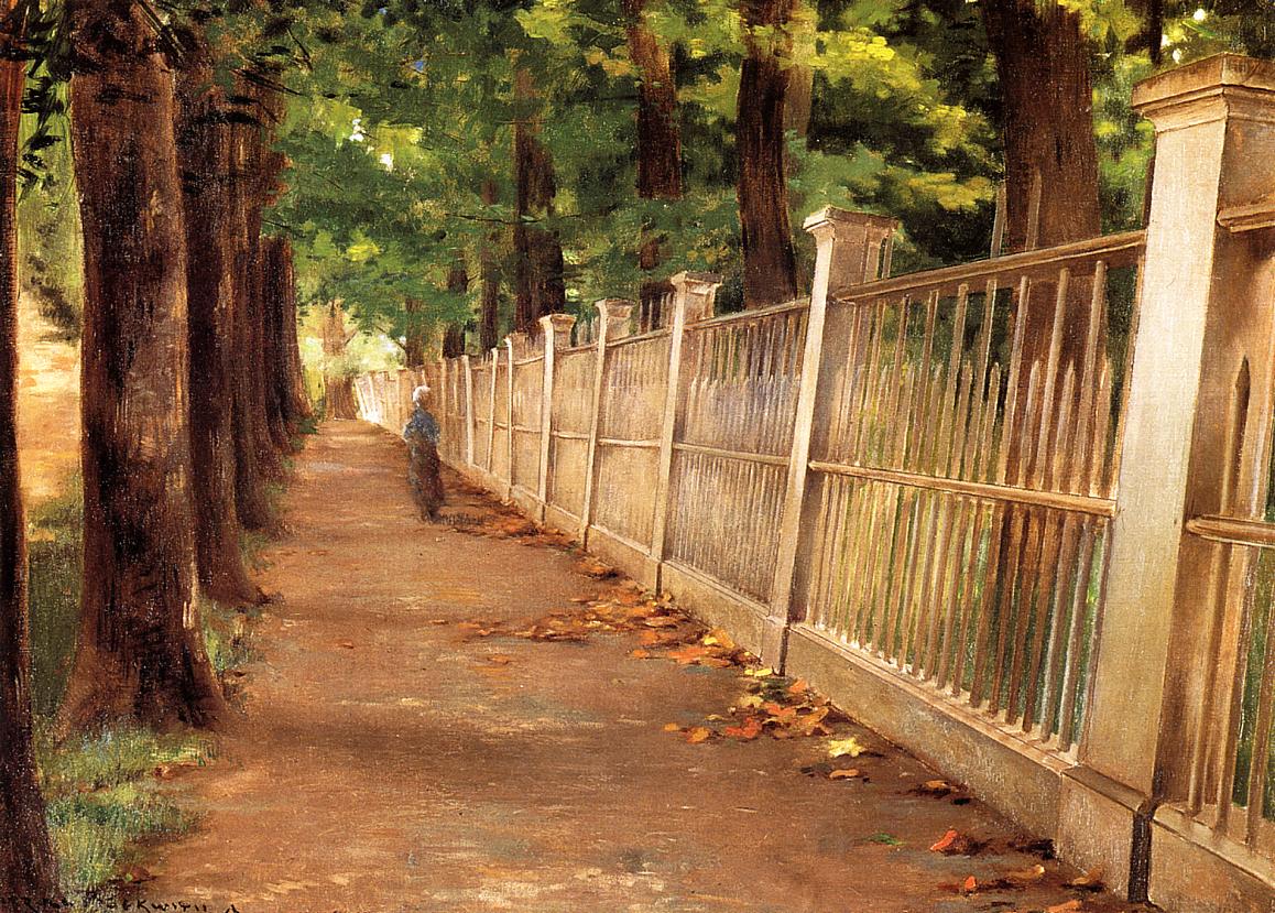 Greee, vintage artwork by James Carroll Beckwith, 12x8" (A4) Poster