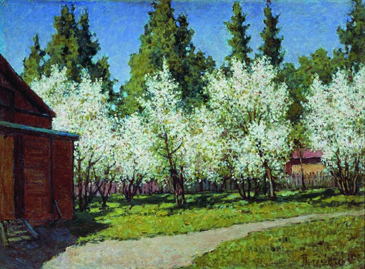 Garden in Bloom by Petr Petrovichev,16x12(A3) Poster