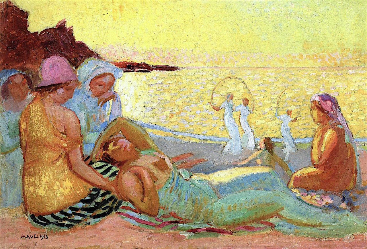 Ariane at Twilight by Maurice Denis,A3(16x12")Poster