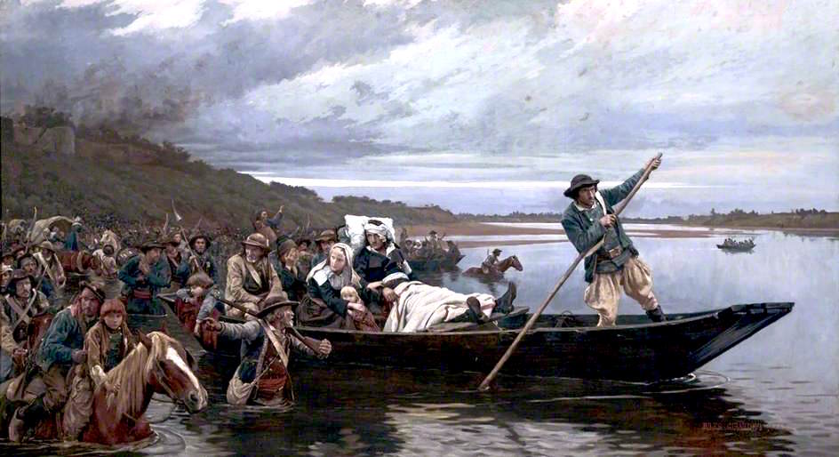 The Wounding of General Lescure, 1793 by Jules Girardet,A3(16x12")Poster