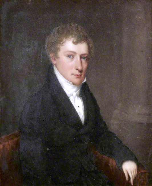 The Reverend Frederick Emanuel Hippolyte Curzon, vintage artwork by William Corden the Elder, A3 (16x12") Poster Print