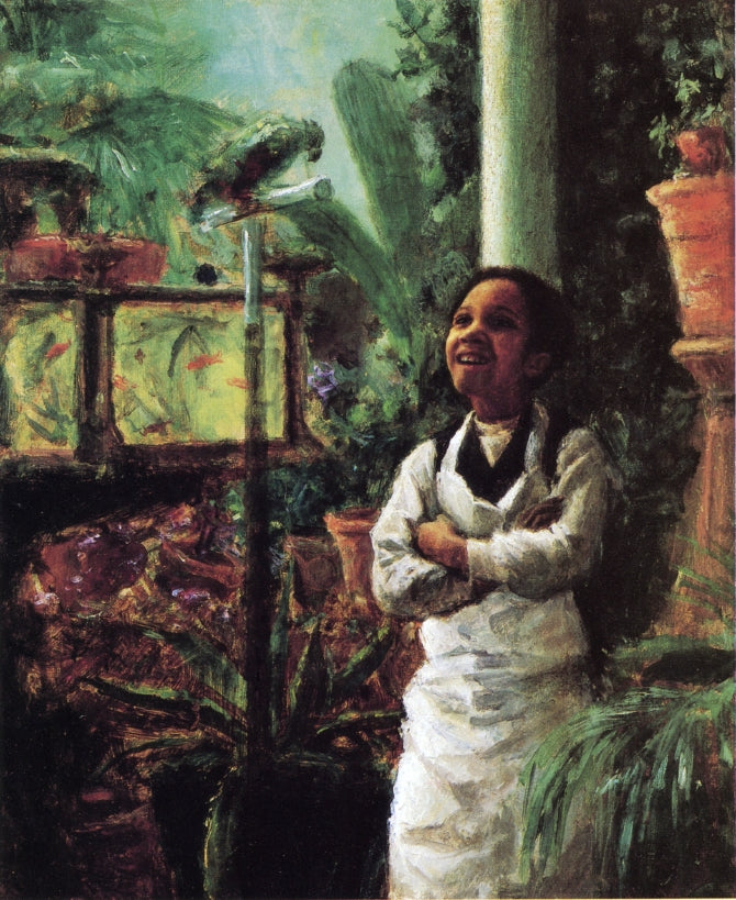 A Funny Parrot, vintage artwork by Philip B. Hahs, 12x8" (A4) Poster