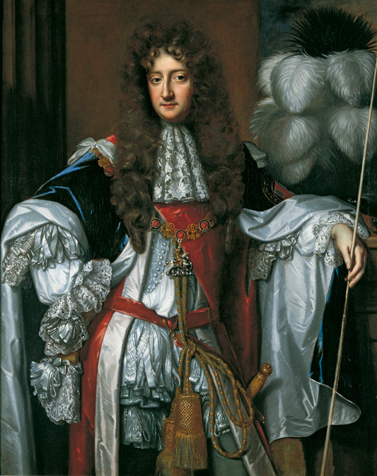 Laurence Hyde (1642–1711), Earl of Rochester, vintage artwork by Willem Wissing, 12x8" (A4) Poster