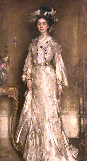 Lilian May Law, vintage artwork by Edward Arthur Walton, R.S.A., P.R.S.W., 12x8" (A4) Poster