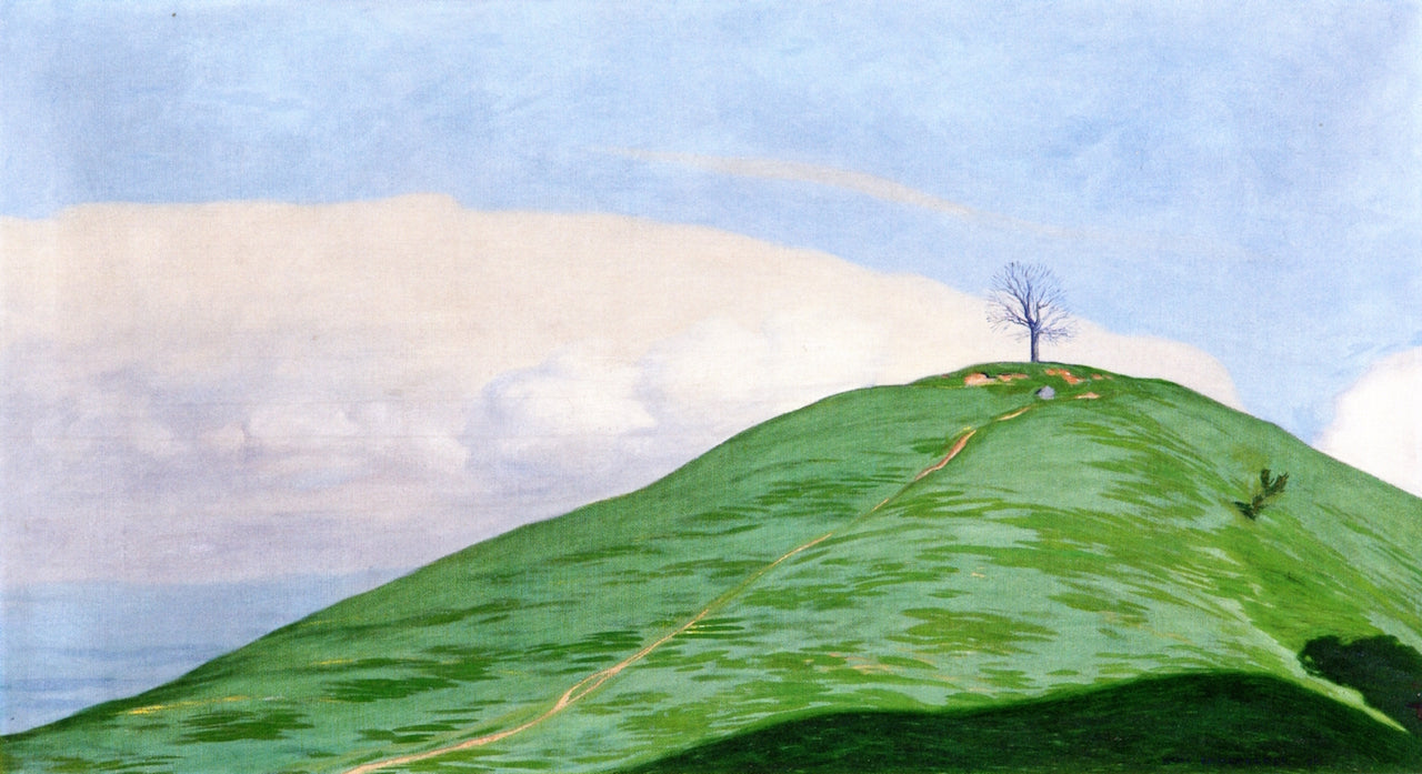 Hochwacht, vintage artwork by Hans Emmenegger, 12x8" (A4) Poster
