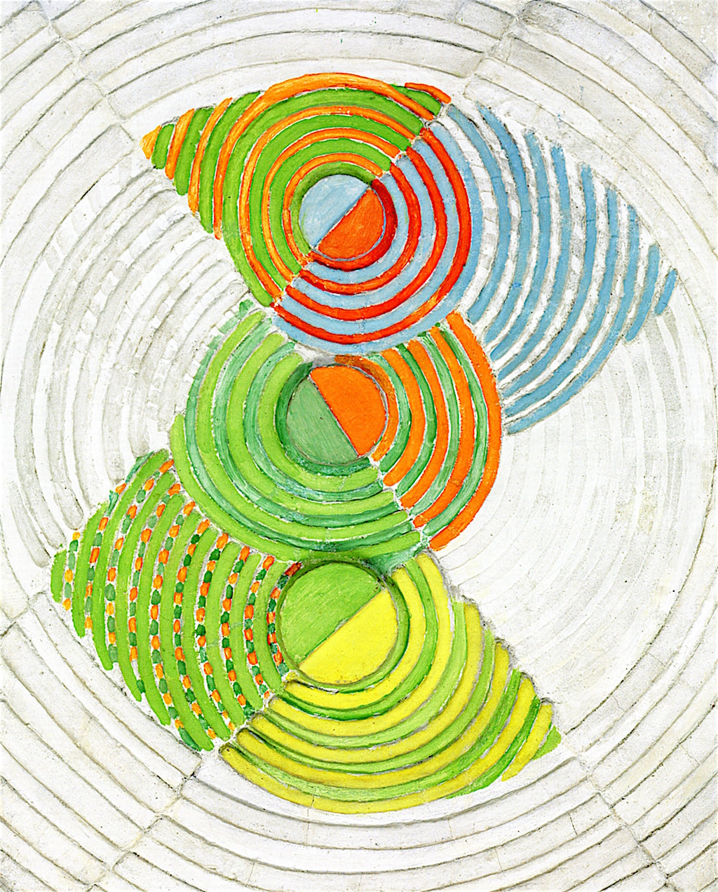 Relief Rythme by Robert Delaunay,16x12(A3) Poster