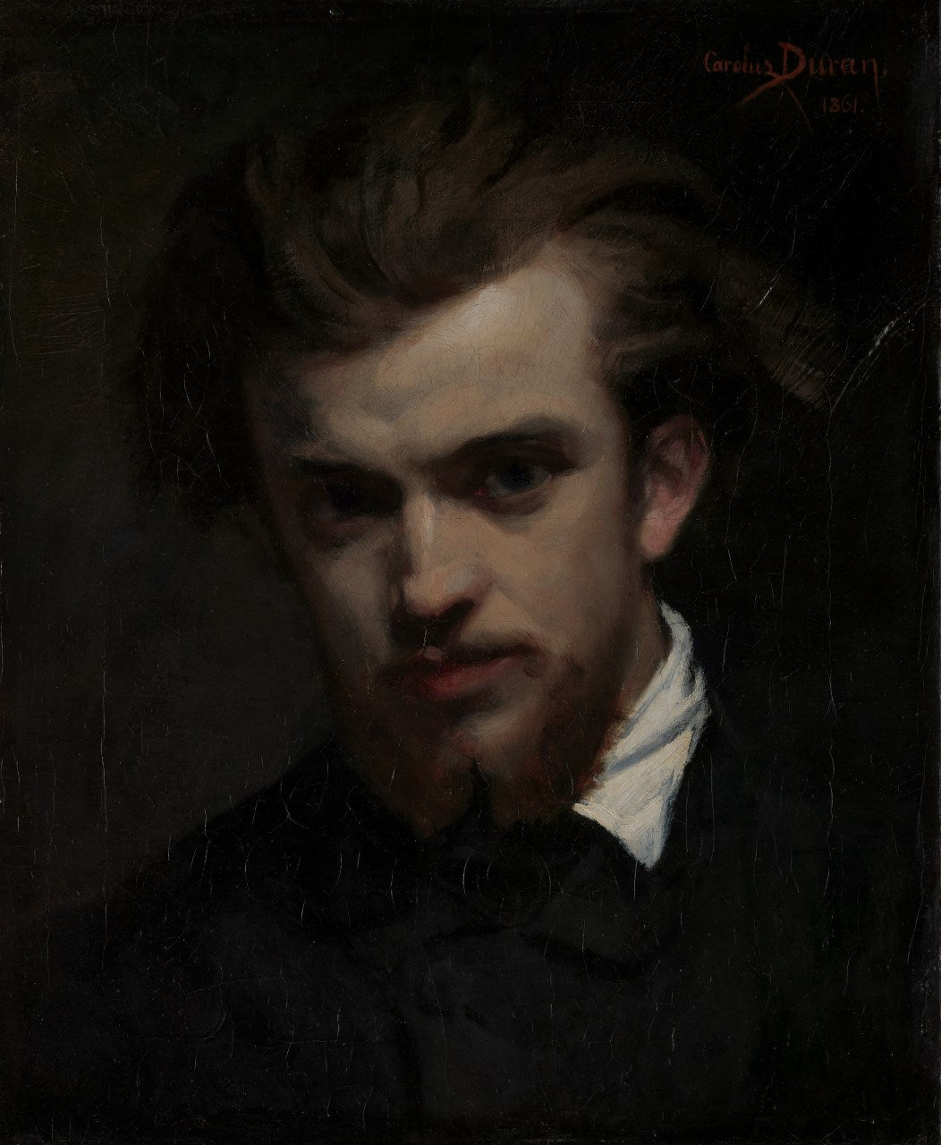 Henri Fantin-Latour, vintage artwork by Charles Auguste Émile Durand, 12x8" (A4) Poster