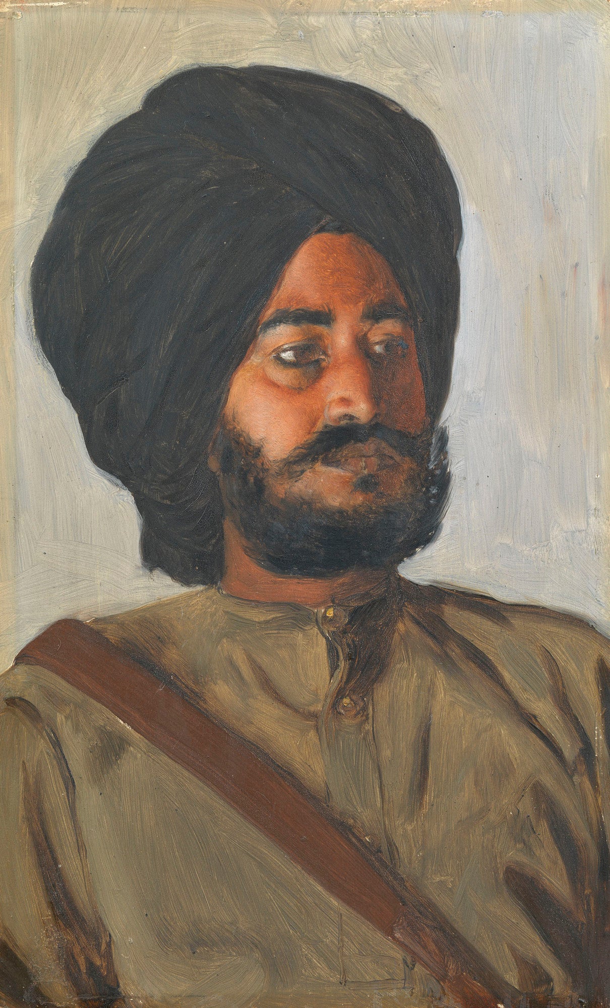 Mul Singh, vintage artwork by Rudolph Swoboda, A3 (16x12") Poster Print