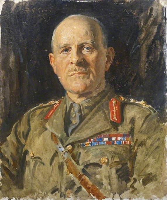 t Gort VC, GCB, CBE, DSO, MVO, MC by Reginald Grenville Eves,16x12(A3) Poster