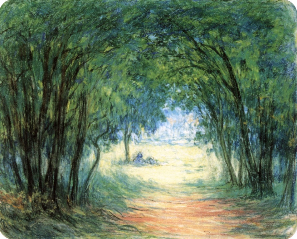 Forest with Figure by Claude-Emil Schuffenecker,A3(16x12")Poster