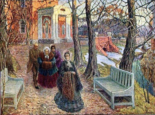 Old Years by Mikhail Demyanov,16x12(A3) Poster