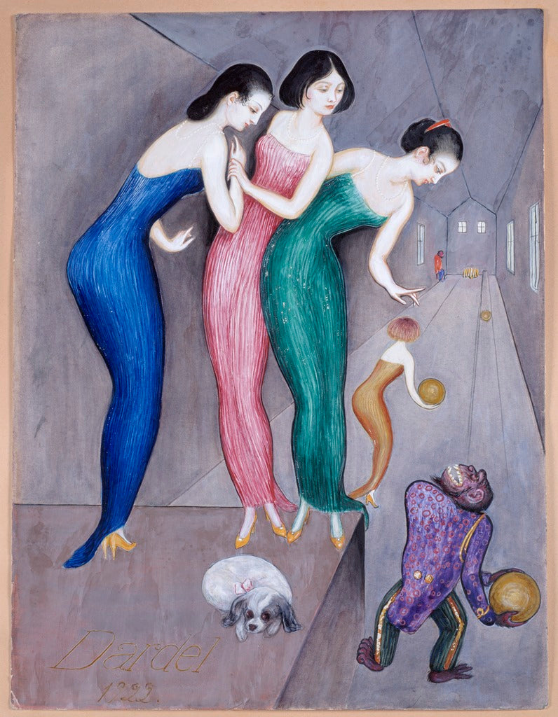 Dreams and Fantasies by Nils Dardel,16x12(A3) Poster