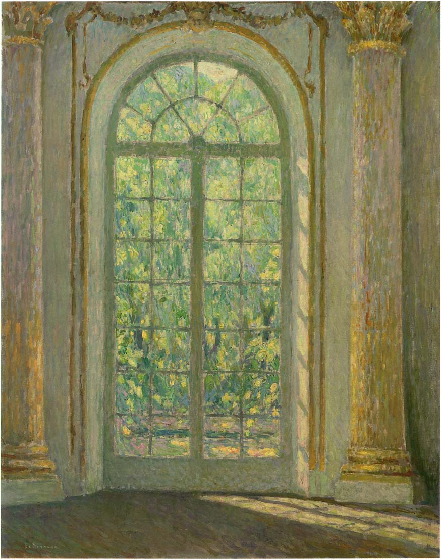 The Door of Spring by Henri Le Sidaner,A3(16x12")Poster