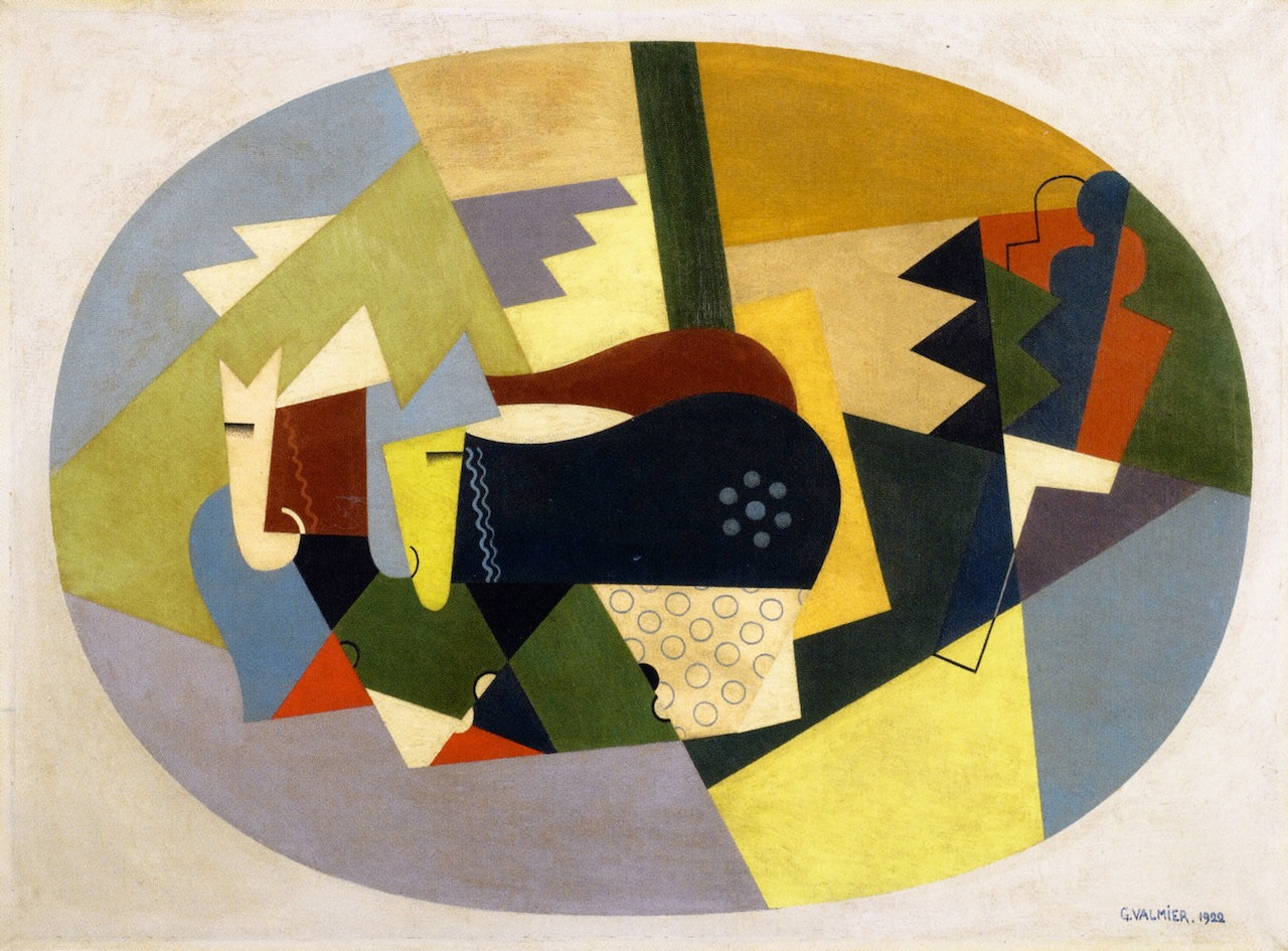 Cattle on a Mountain by Georges Valmier,16x12(A3) Poster