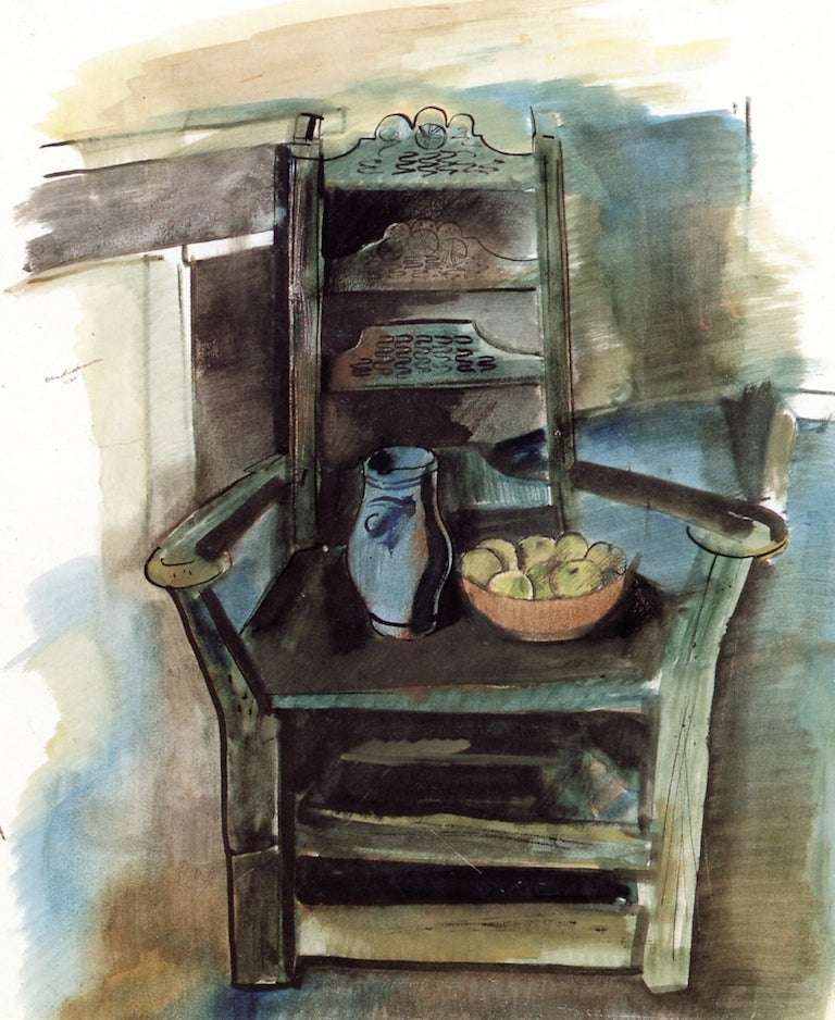 Armchair with Still Life by Felix Nussbaum,16x12(A3) Poster